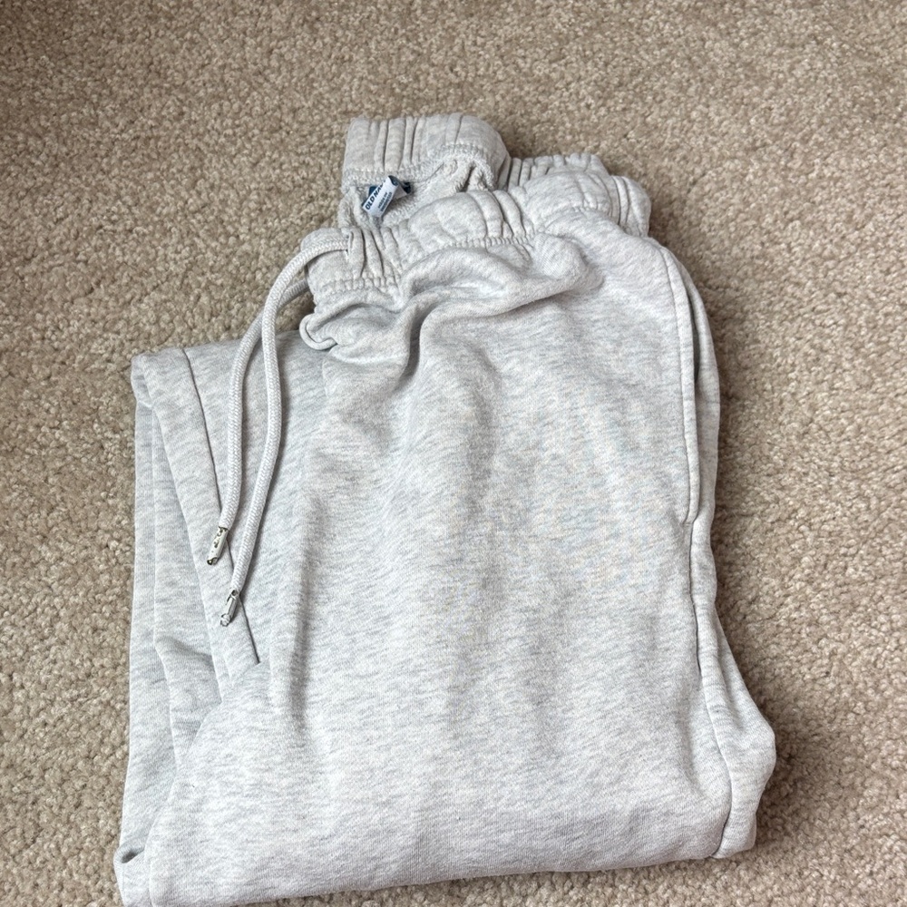 Women’s Light Gray Jogger Sweatpants - Old Navy